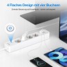 Outlet Listwa zasilająca 4 gniazda 4 USB A/C z przełącznikiem 3680W 1.8m