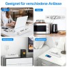 Outlet Listwa zasilająca 4 gniazda 4 USB A/C z przełącznikiem 3680W 1.8m