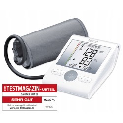 Outlet Sanitas SBM 22 Ciśnieniomierz Elektroniczny Ramienny 22-36cm Biały