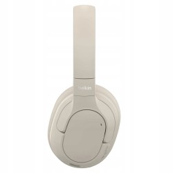 Outlet Belkin SoundForm Adapt słuchawki bezprzewodowe ANC Bluetooth kremowe