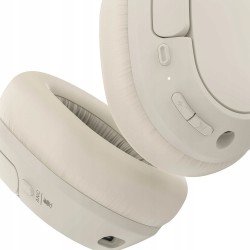 Outlet Belkin SoundForm Adapt słuchawki bezprzewodowe ANC Bluetooth kremowe