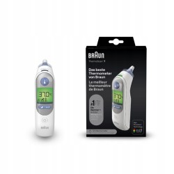 Outlet Braun IRT6520WE ThermoScan 7 Termometr douszny + 20 kapturków