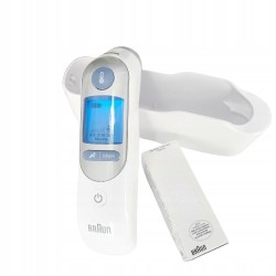 Outlet Braun IRT6520WE ThermoScan 7 Termometr Douszny + 19 kapturków
