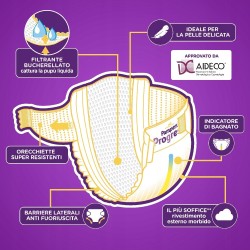 Pieluszki Pampers Progressi Rozmiar 2 28 szt. 3-6kg wskaźnik zamoczenia