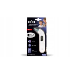 Outlet Braun IRT3030 ThermoScan3 Termometr Elektroniczny do Ucha Biały