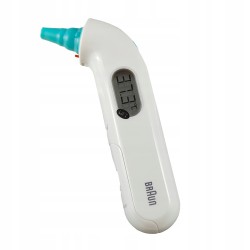 Outlet Braun IRT3030 ThermoScan3 Termometr Elektroniczny do Ucha Biały