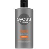 Syoss Men Intense Power Szampon głęboko pielęgnujący 440 ml