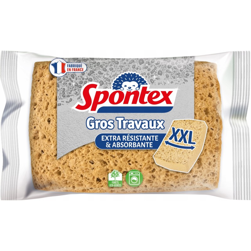 GĄBKA XXL Profilowany Spontex ULTRA CHŁONNA ODPORNA DO SPRZĄTANIA PRAC