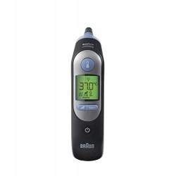 Outlet Termometr Douszny Elektroniczny Braun ThermoScan 7 IRT6520WE Czarny