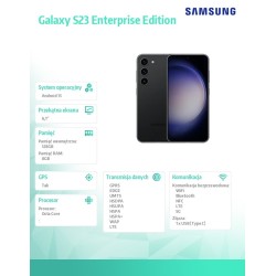 Outlet Smartfon Samsung Galaxy S23 5G 8 GB/128GB Dynamic AMOLED 6,1" Czarny