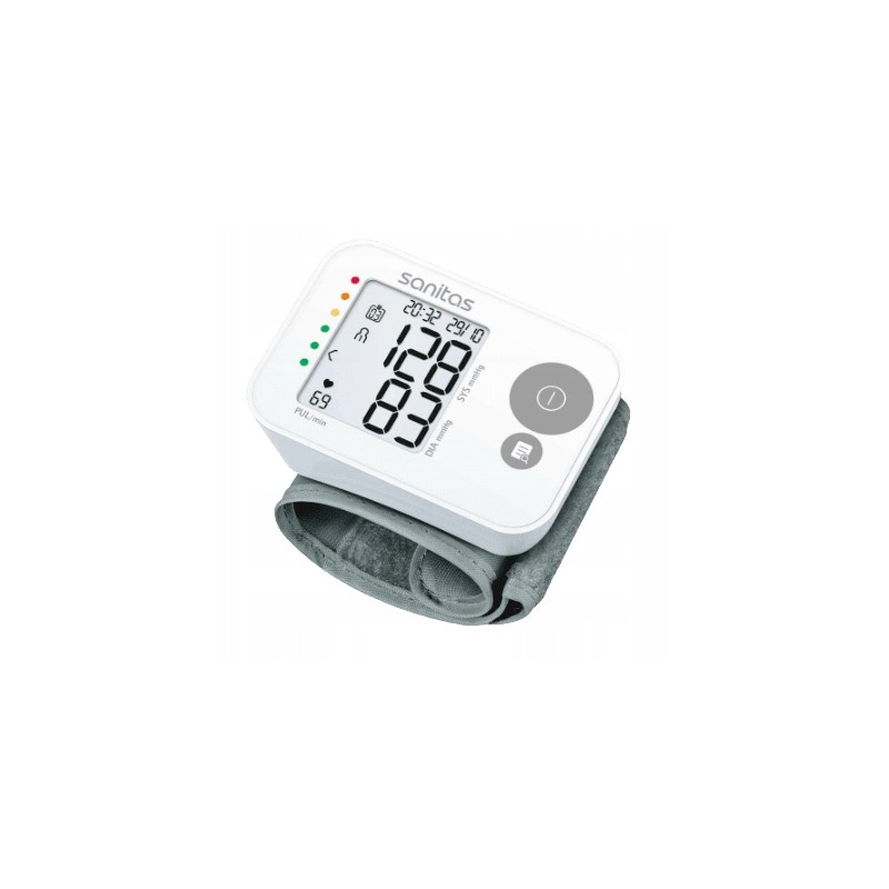 Outlet Sanitas SBC 22 Ciśnieniomierz Elektroniczny Nadgarstkowy LCD Biały