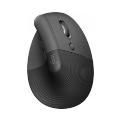 Outlet Myszka bezprzewodowa Logitech Lift Right Vertical Grafitowa OPIS