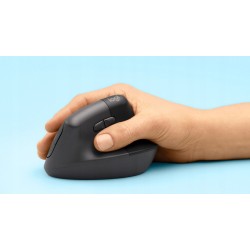 Outlet Myszka bezprzewodowa Logitech Lift Right Vertical Grafitowa OPIS