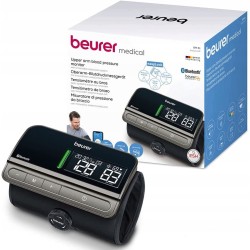 Outlet Ciśnieniomierz naramienny LED Beurer BM 81 easyLock Bluetooth czarny