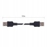 Przewód USB - USB 2.0 wtyk A - wtyk A, 2m S70200
