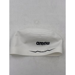 Outlet Czepek pływacki silikonowy Arena Aquaforce Wave L FINA biały