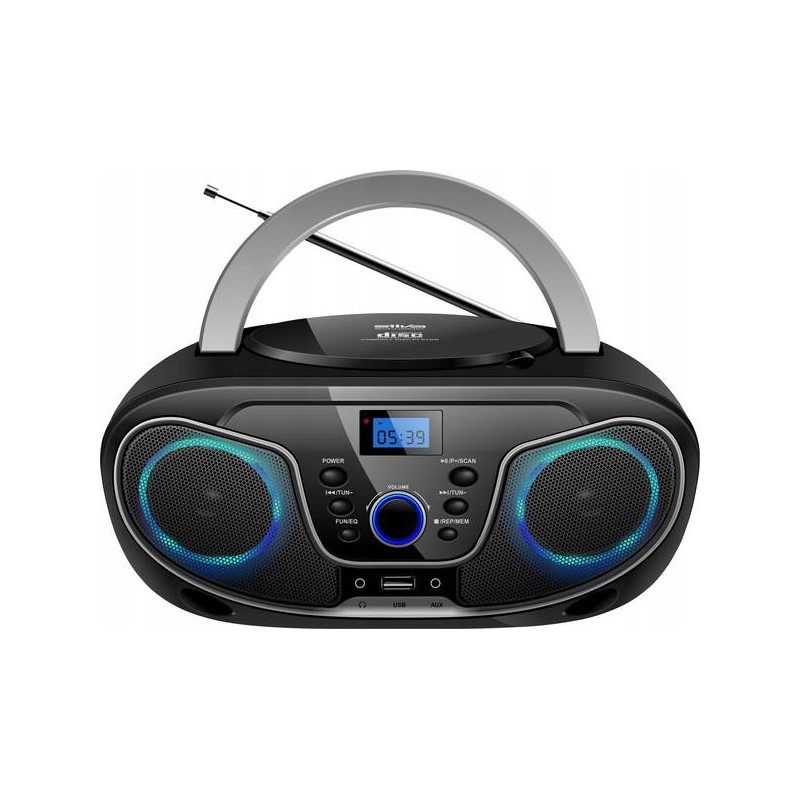 Outlet Radioodtwarzacz CD Fm Silva-Schneider 1901850 Mpc 19.4 czarny