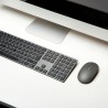 Outlet Zestaw klawiatura i myszka z adpaterem Amazon Basics AZERTY