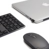 Outlet Zestaw klawiatura i myszka z adpaterem Amazon Basics AZERTY