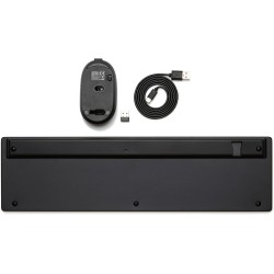 Outlet Zestaw klawiatura i myszka z adpaterem Amazon Basics AZERTY