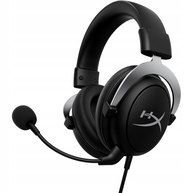 USZKODZONY Słuchawki Przewodowe Nauszne HyperX CloudX Jack 3.5mm 1,3m