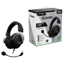 USZKODZONY Słuchawki Przewodowe Nauszne HyperX CloudX Jack 3.5mm 1,3m