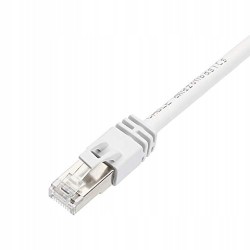 Outlet Patchcord F/FTP 7 Amazon Basics RJ45 / RJ45 0,3 m biały 4 SZT