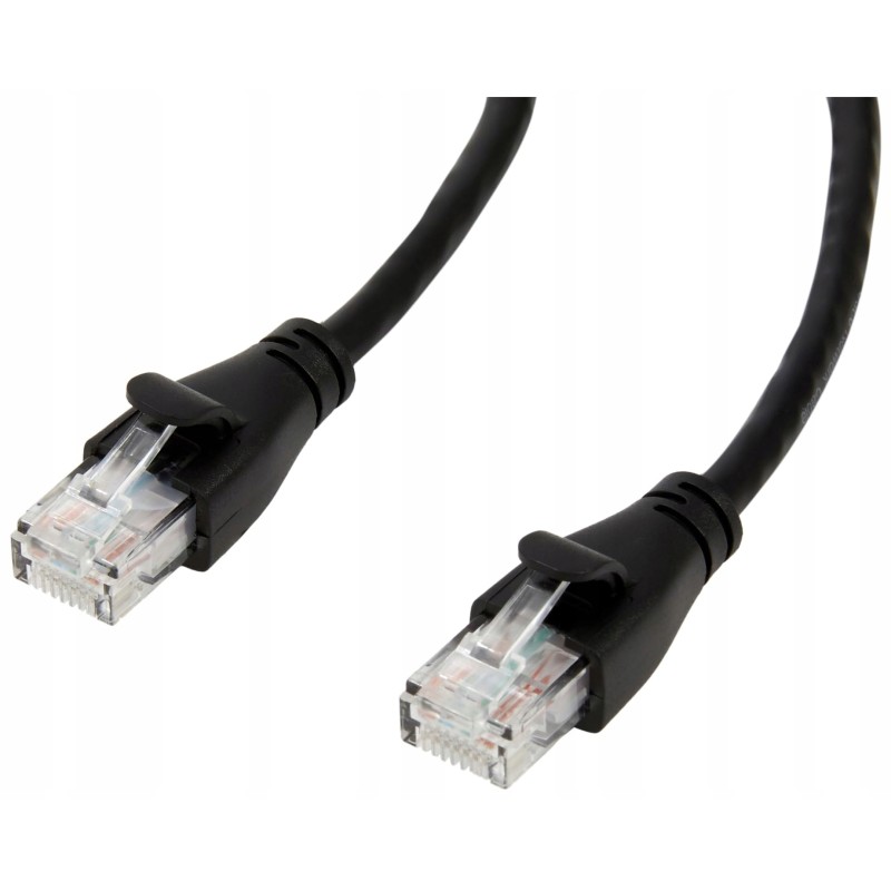 Outlet Kabel krosowy do Internetem płaski RJ45 Cat-6 10 Ethernet 3m 1000