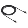Outlet Kabel krosowy do Internetem płaski RJ45 Cat-6 10 Ethernet 3m 1000