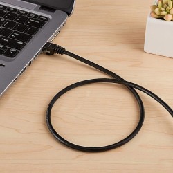 Outlet Kabel krosowy do Internetem płaski RJ45 Cat-6 10 Ethernet 3m 1000