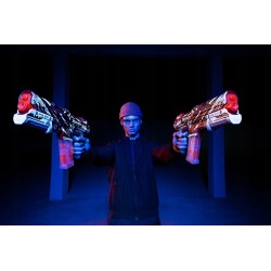 Outlet Wyrzutnia XSHOT Hyper Clutch Blaster automatyczna 5000 kulek