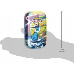 Outlet Puszka Vaporeon Pokemon TCG Scarlet&Violet Mini Tins z boosterami DE