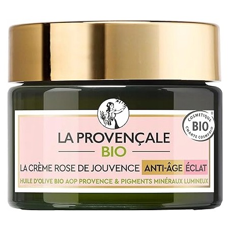 La Provencale Bio krem różany przeciwstarzeniowy i rozświetlający 50ml