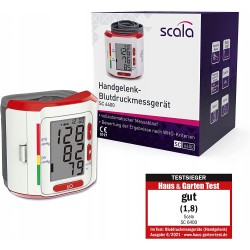 Outlet Scala SC 6400 ciśnieniomierz nadgarstkowy automatyczny pomiar pulsu