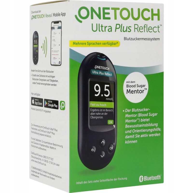 Outlet ONETOUCH Ultra Plus Reflect Miernik do Poziomu Cukru we Krwi