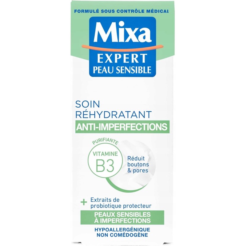 Mixa Soin Purafiant Krem z witaminą B3 przeciw niedoskonałościom 50 ml