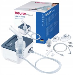 Outlet BEURER IH 16 INHALATOR Z TECHNOLOGIĄ SPRĘŻONEGO POWIETRZA KOMPAKTOWY