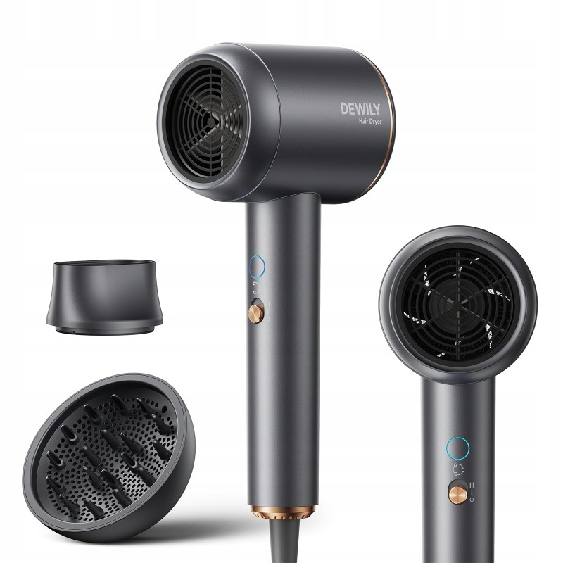 Outlet Suszarka do włosów DEWILY MT-1800 1800W z dyfuzorem 2 prędkości