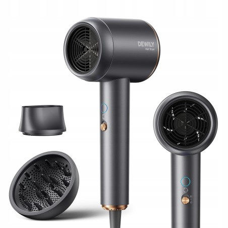 Outlet Suszarka do włosów DEWILY MT-1800 1800W z dyfuzorem 2 prędkości