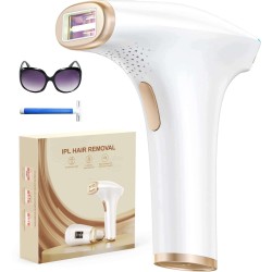 Laser do depilacji IPL Haarlosy 3 funkcje 9 stopni 999900 błysków białe