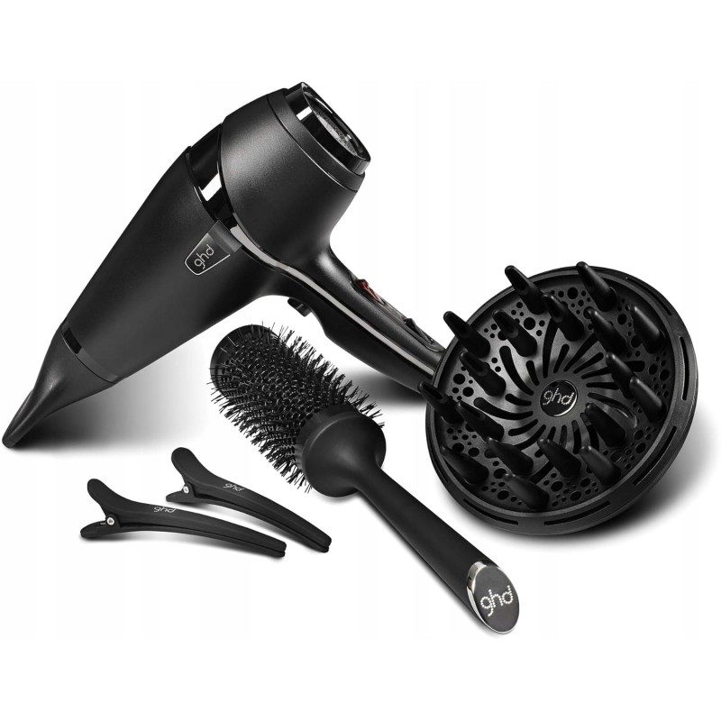Outlet Ghd Air Hair Drying Kit Suszarka do Włosów z akcesoriami Czarna