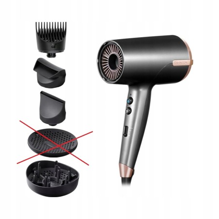 Outlet Suszarka do włosów Remington One D6078 jonizacja 5 nakładek 2000 W