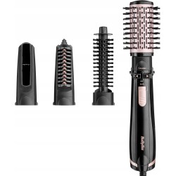 Outlet BaByliss AS200E Lokówko-Suszarka Obrotowa Jonizacja 4 Nasadki Czarna