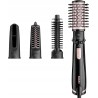 Outlet BaByliss AS200E Lokówko-Suszarka Obrotowa Jonizacja 4 Nasadki Czarna