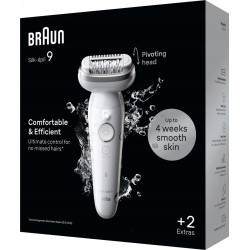 Outlet Depilator Braun Silk Epil 9 Akumulatorowy Depilacja na Mokro