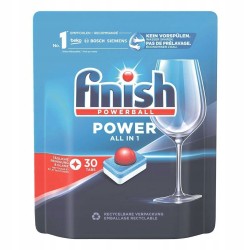 Tabletki do zmywarki 30 szt. Powerball Power All in One skuteczny na tłuszc