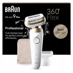 Outlet Depilator Golarka Braun 9-041 Silk-Epil 9 Flex 3D do całego ciała +
