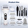 Outlet Elektroniczna frezarka do stóp Ponceuse, 2 prędkości, 3 głowice,