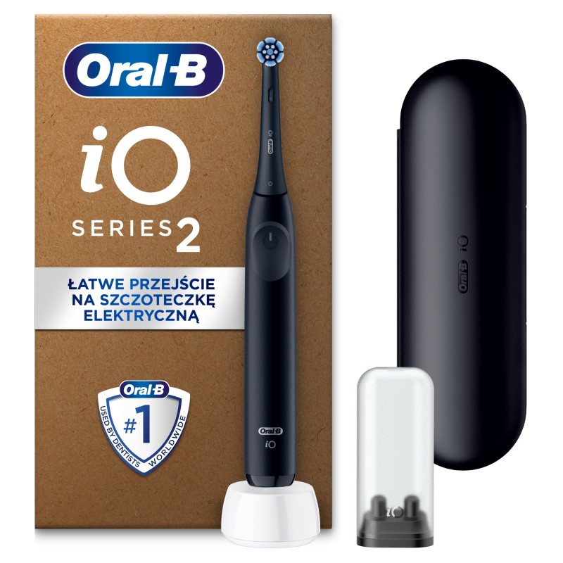 Outlet Oral-B iO 2 Night Black Szczoteczka elektryczna 9600 obr./min timer