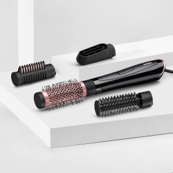 Outlet Lokówko-suszarka do włosów Babyliss AS126E 1000W Czarno-Różowa